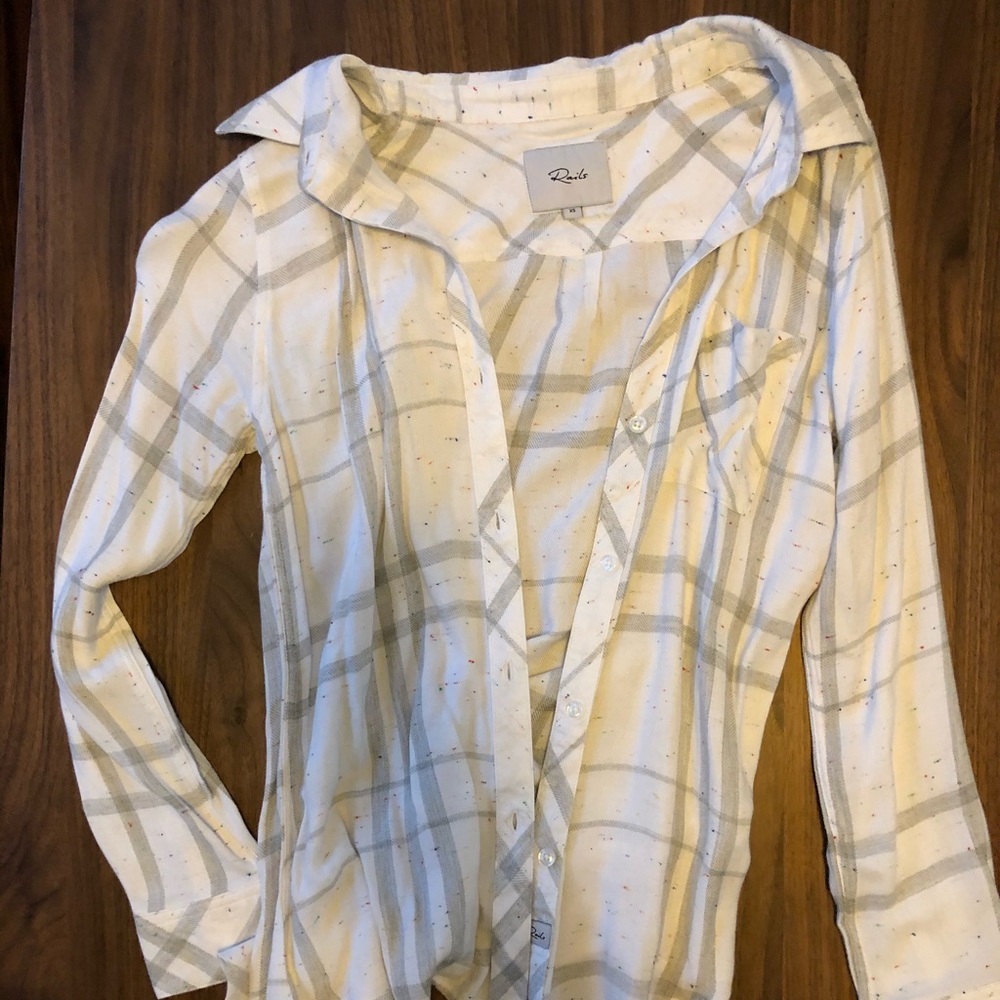 Rails XS flannel shirt